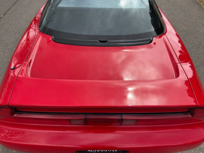 1991 Acura NSX in Formula Red over Black