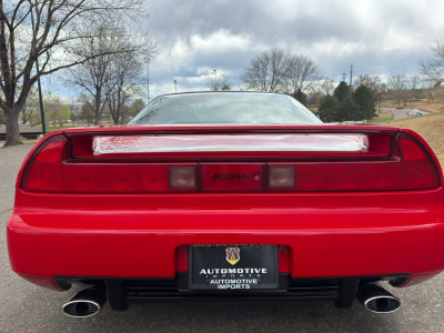 1991 Acura NSX in Formula Red over Black