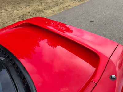 1991 Acura NSX in Formula Red over Black