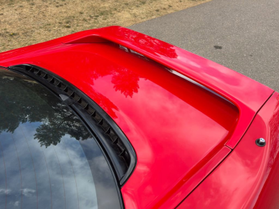 1991 Acura NSX in Formula Red over Black