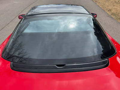 1991 Acura NSX in Formula Red over Black