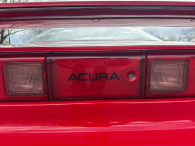 1991 Acura NSX in Formula Red over Black