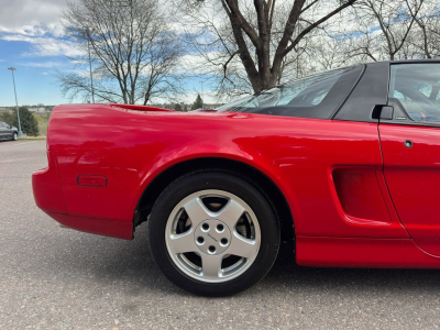 1991 Acura NSX in Formula Red over Black