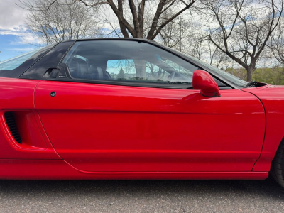 1991 Acura NSX in Formula Red over Black