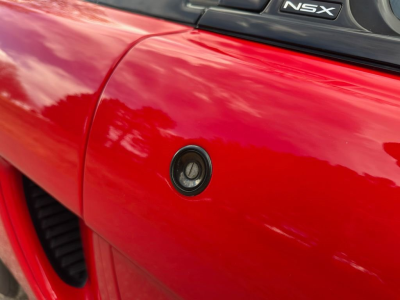 1991 Acura NSX in Formula Red over Black