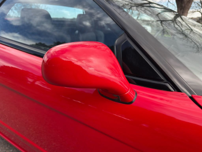 1991 Acura NSX in Formula Red over Black