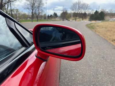 1991 Acura NSX in Formula Red over Black