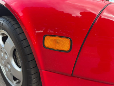 1991 Acura NSX in Formula Red over Black