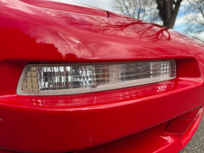 1991 Acura NSX in Formula Red over Black