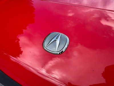 1991 Acura NSX in Formula Red over Black