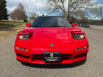 1991 Acura NSX in Formula Red over Black