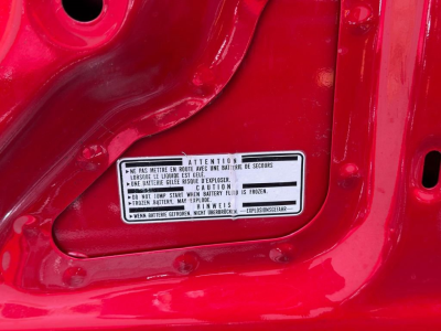 1991 Acura NSX in Formula Red over Black
