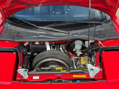 1991 Acura NSX in Formula Red over Black