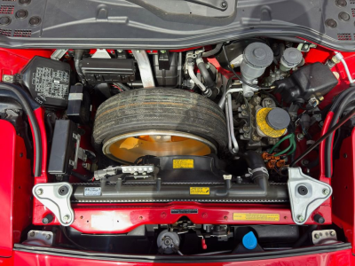 1991 Acura NSX in Formula Red over Black