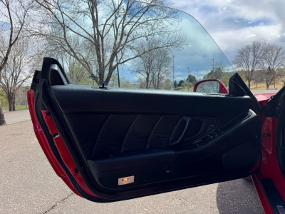 1991 Acura NSX in Formula Red over Black