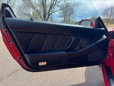 1991 Acura NSX in Formula Red over Black