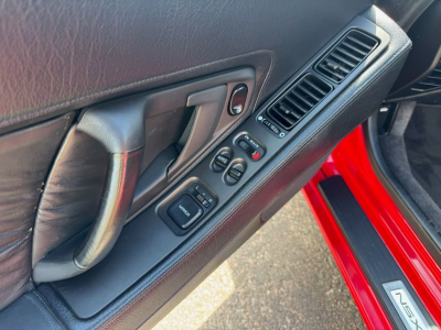 1991 Acura NSX in Formula Red over Black