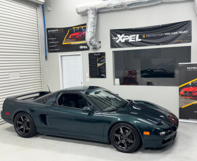 1995 Acura NSX in Green over Black