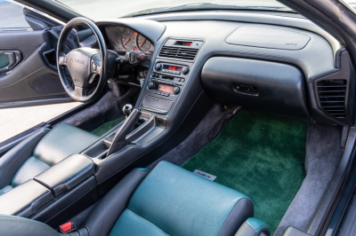 1995 Acura NSX in Green over Black