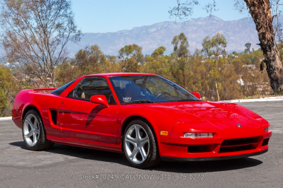 1995 Acura NSX in Formula Red over Tan