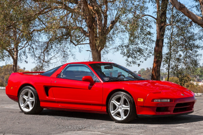 1995 Acura NSX in Formula Red over Tan