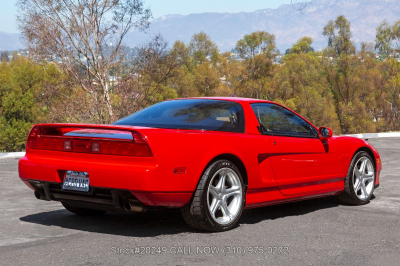 1995 Acura NSX in Formula Red over Tan