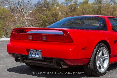 1995 Acura NSX in Formula Red over Tan