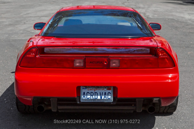 1995 Acura NSX in Formula Red over Tan