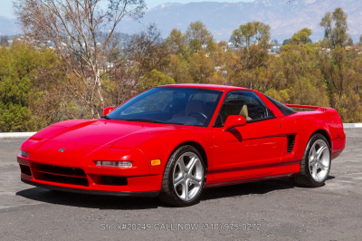 1995 Acura NSX in Formula Red over Tan