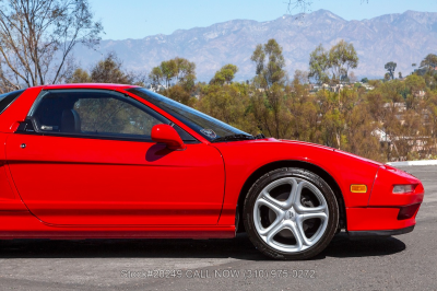 1995 Acura NSX in Formula Red over Tan