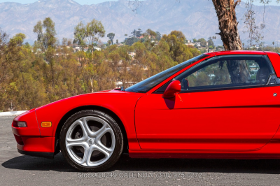 1995 Acura NSX in Formula Red over Tan