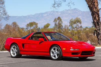 1995 Acura NSX in Formula Red over Tan
