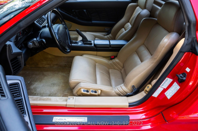 1995 Acura NSX in Formula Red over Tan