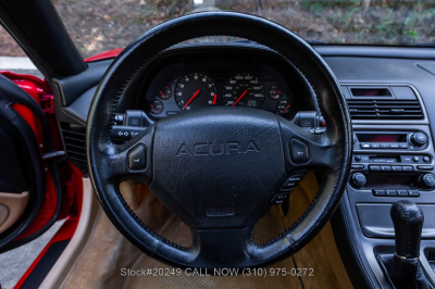 1995 Acura NSX in Formula Red over Tan