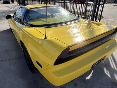 1991 Acura NSX in Spa Yellow over Black