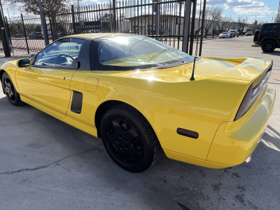 1991 Acura NSX in Spa Yellow over Black