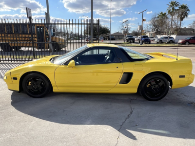 1991 Acura NSX in Spa Yellow over Black
