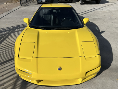 1991 Acura NSX in Spa Yellow over Black