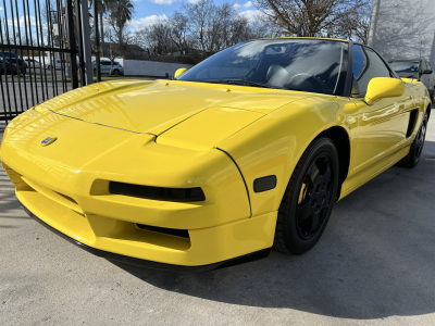 1991 Acura NSX in Spa Yellow over Black