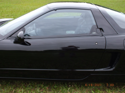 1993 Acura NSX in Berlina Black over Black