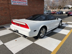 1993 Acura NSX in Grand Prix White over Black