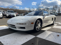 1993 Acura NSX in Grand Prix White over Black