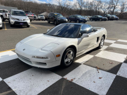 1993 Acura NSX in Grand Prix White over Black