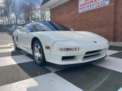 1993 Acura NSX in Grand Prix White over Black