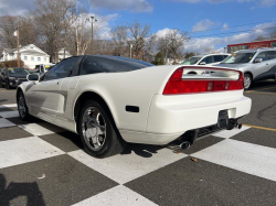 1993 Acura NSX in Grand Prix White over Black