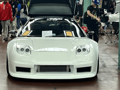 1993 Acura NSX in Grand Prix White over Black