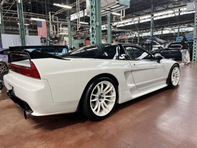 1993 Acura NSX in Grand Prix White over Black