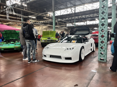 1993 Acura NSX in Grand Prix White over Black