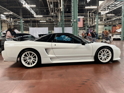 1993 Acura NSX in Grand Prix White over Black