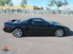 1995 Acura NSX in Berlina Black over Tan
